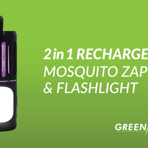 2 In 1 Rechargable Mosquito Zapper & Flashlight