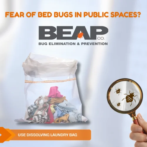 Dissolvable Laundry Bag for Bed Bug Elimination – 3 Pack
