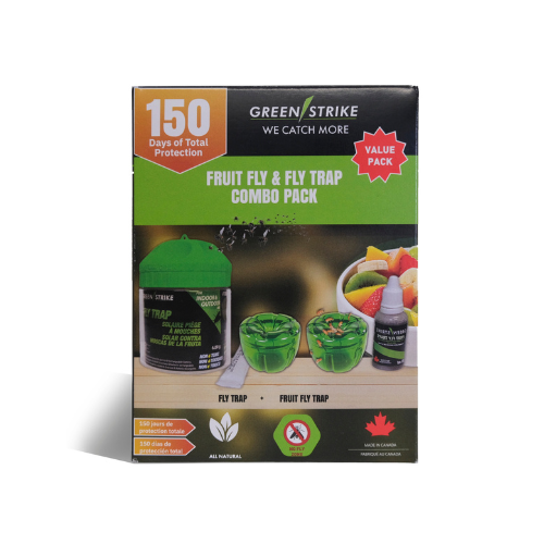 Fruit Fly & Fly Trap Combo Pack