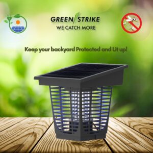 solar bug zapper, solar zapper, mosquito free living