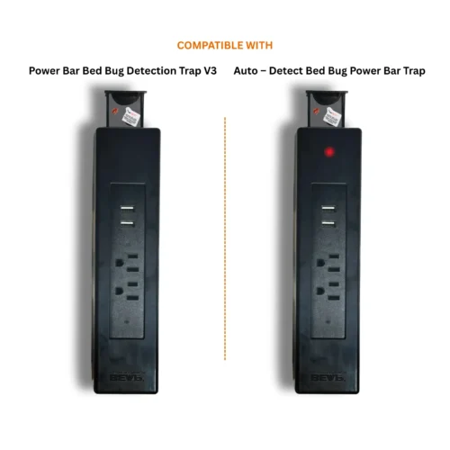 Replaceable Glue Tray for Auto-Detect and Non-detect (V3) Power Bar Traps (4 Pack)